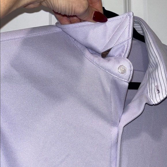 Ministry Of Supply Lavender Apollo Button Up Shirt Men’s 15-15.5 32/33 slim fit - Picture 6 of 11